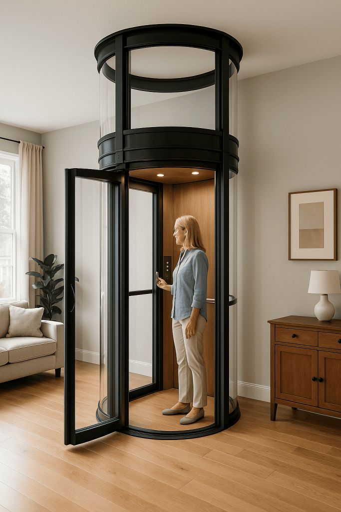 Elevadores residenciales con confort