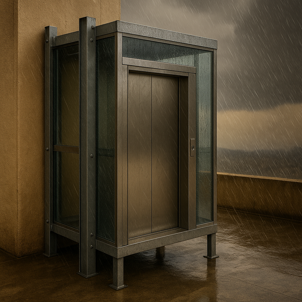 Elevadores para exteriores en climas extremos