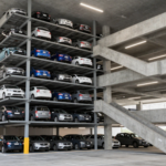 Estacionamiento vertical o rampa en México para aprovechar espacio
