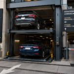 Elevadores comerciales en México para edificios mixtos con estacionamiento vertical para residentes y clientes