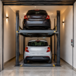 Qué elevador conviene para autos compactos en México en una cochera con estacionamiento vertical
