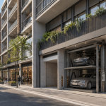 Elevadores para autos en México para proyectos mixtos con estacionamiento vertical integrado