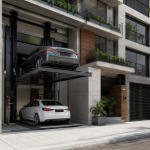 Instalación de elevadores para autos en México para edificios urbanos con estacionamiento vertical